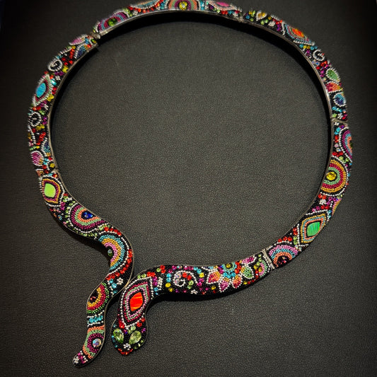Gargantilla Arte Huichol