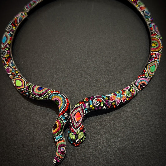 Gargantilla Arte Huichol